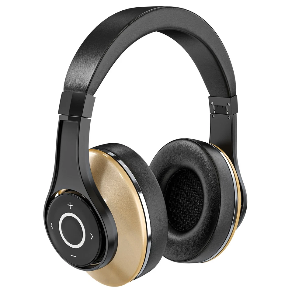 Wantek Over-Ear Headphones Wireless with 3.5mm Foldable 3D Sound Bluetooth Headset - Image 2 of 4