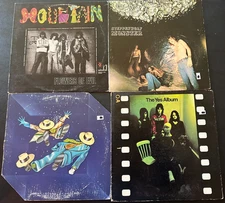 1960s & 1970s ROCK vinyl LP lot - Mountain - Steppenwolf - Traffic - Yes