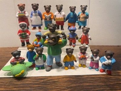 Familie Bär Petit Ours Brun Figur Auswahl 2003/4 Bayard Presse