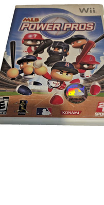 MLB Power Pros   Nintendo Wii   Baseball Video Game   Complete / Tested