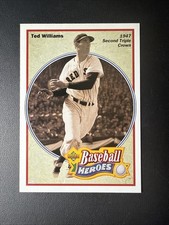 1992 Upper Deck Baseball Heroes: Ted Williams #32 Ted Williams - Boston Red Sox