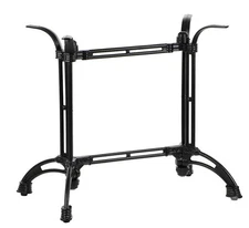 Cast Iron Industrial Table Legs – Powder Coated – Heavy-Duty Base