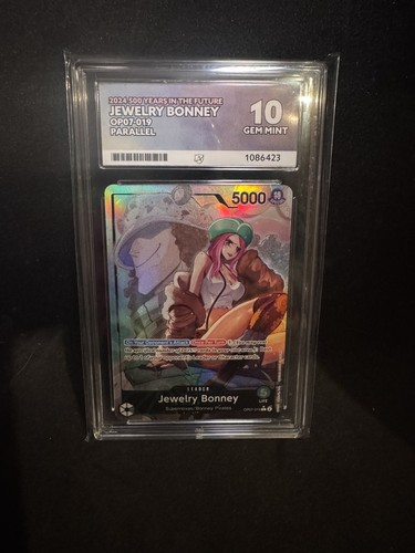 Jewelry Bonney (Parallel) graded ACE 10 for sale on eBay