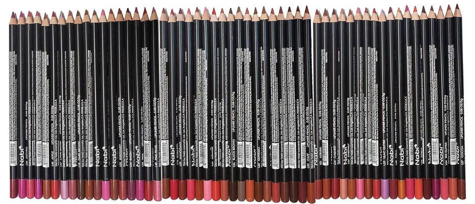 Luxurious Lip Liner Collection: 54 Creamy Pencils in Brown, Orange, and Red - Image 3 of 4
