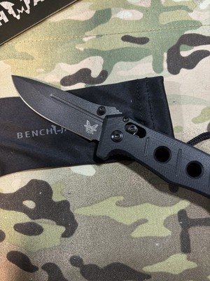 Benchmade 273GY-1 Mini Adamas CruWear Gray Blade G10 AXIS Knife USA