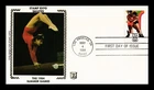 DR JIM STAMPS US COVER SUMMER OLYMPICS WRESTLING FDC ZASO SILK CACHET