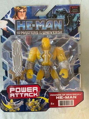 He-Man Masters of the Universe 5.5  Power Attack Powers of Grayskull Figure New