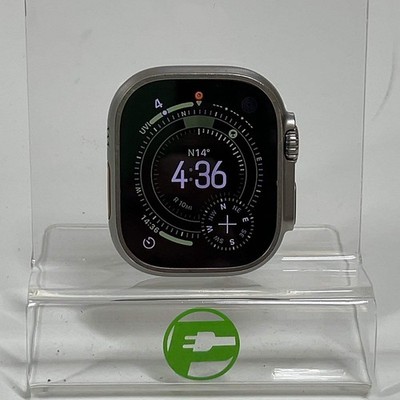 GPS Only Apple Watch Ultra 2 49MM Natural Titanium MREG3LW/A Face Only
