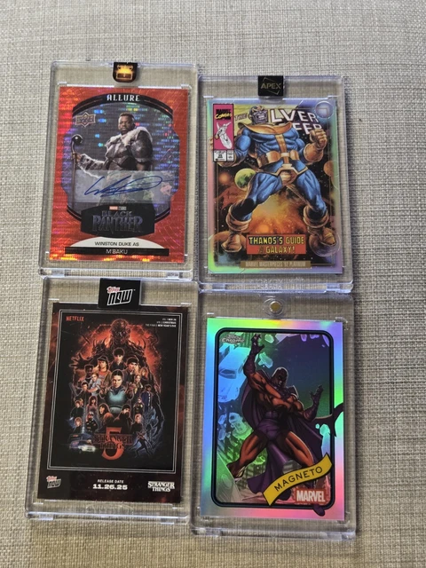 2025 Marvel Allure Red #70 Winston Duke als M'Baku AUTO