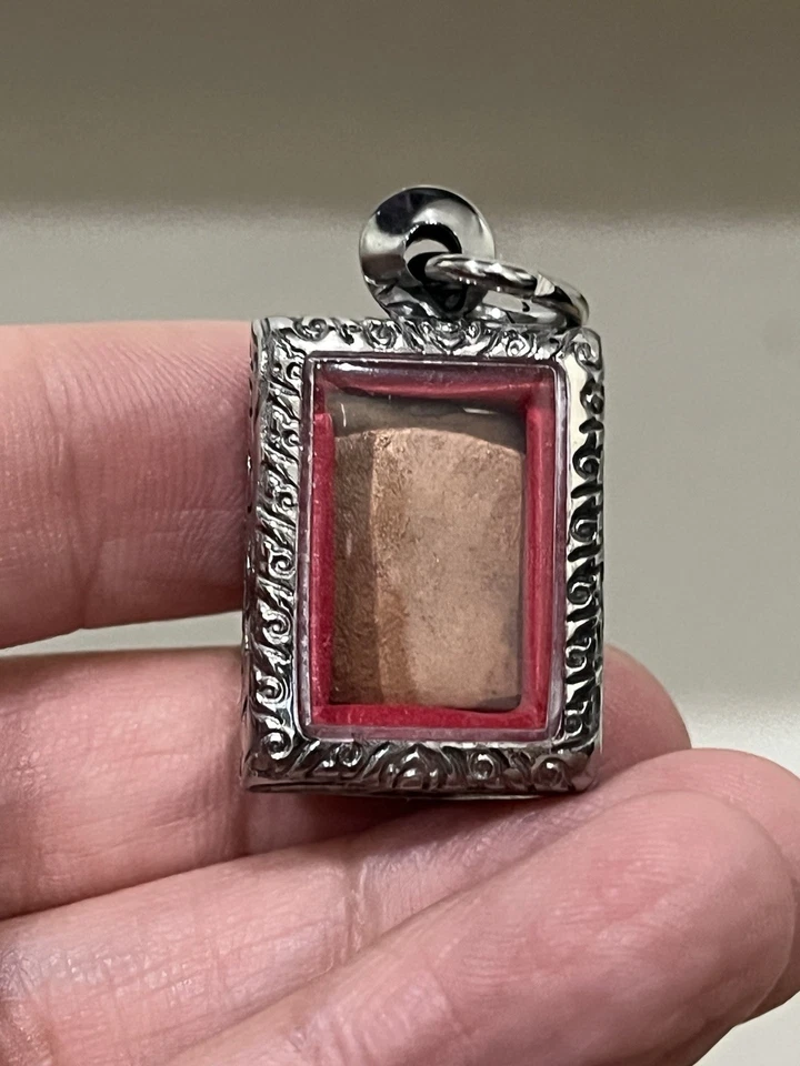 Mini Phra Kai Buda Amuleto Dije Fetiche Talismán Suerte Protección WTF515 Foto 2 de 4