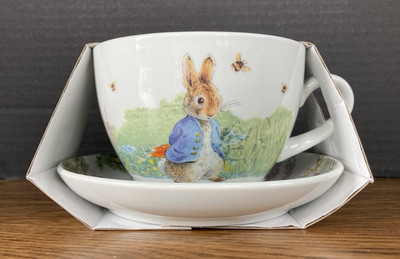 The World of Peter Rabbit Beatrix Potter Teacup w/ Saucer Set NEW