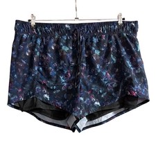 Avia Womens Plus Size Blue Black Purple Active Shorts Bike Liner Size 3X XXXL 22