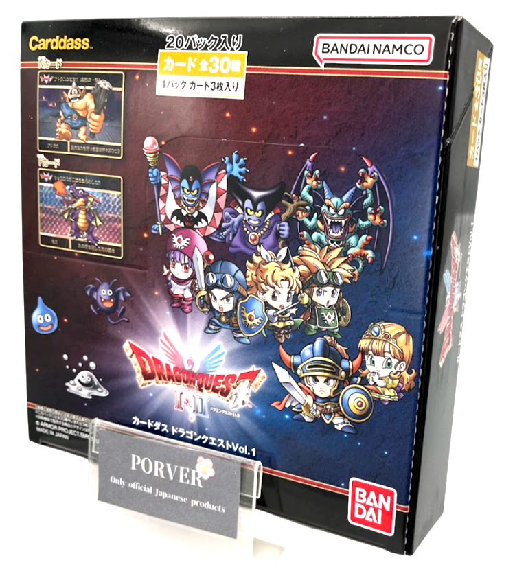 Carddass Dragon Quest Vol.1 Sealed Box in Japanese BANDAI from