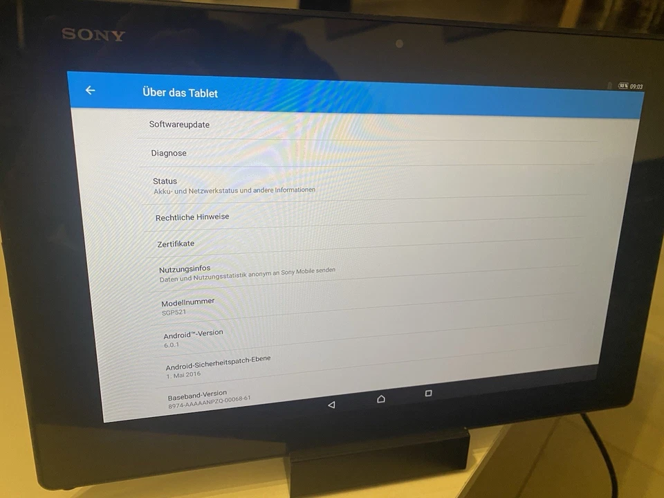 Sony Xperia Z2 SGP521 16GB, WLAN + 4G (Entsperrt), 25,7 cm (10,1 Zoll) - Schwarz - Bild 4 von 4