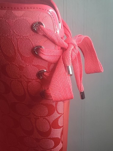 Coach Women's Rubber Rain Boots Pink Size 8 - 第 5/10 張圖片