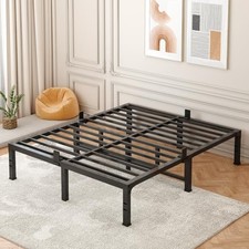 Bed Frame, 14 Inch Heavy Duty Metal Platform Bed Frame Size King 14 inch