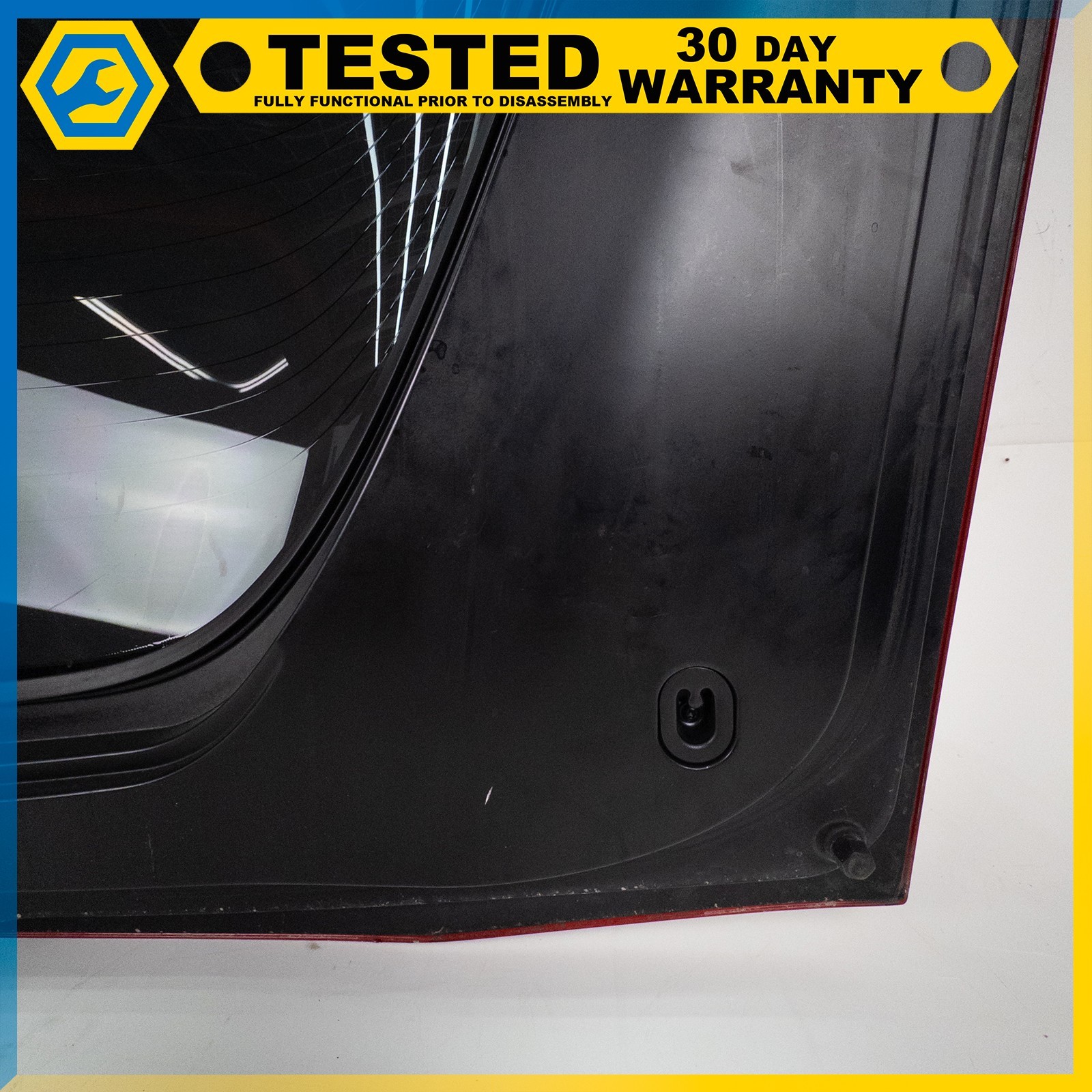 05-13 CHEVROLET CORVETTE C6 REAR TRUNK LID LIFTGATE TAILGATE HATCH SHELL RED OEM