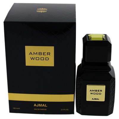 Ajmal Amber Wood 3.4 oz (100 ml) Eau de Parfum Spray Unisex