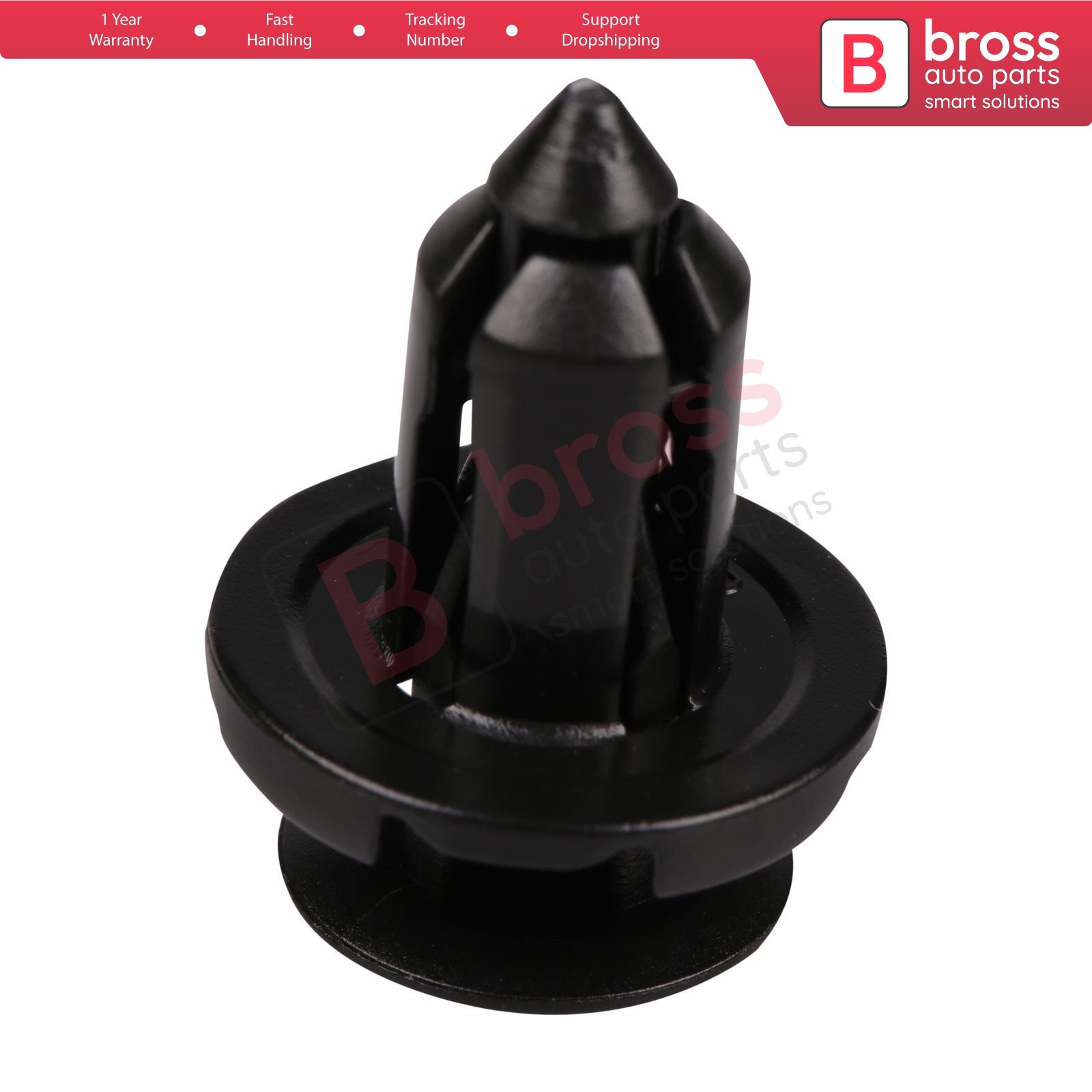 10 Pieces Fender Bumper Push Type Retainer for Toyota Chrysler Honda Mitsubishi