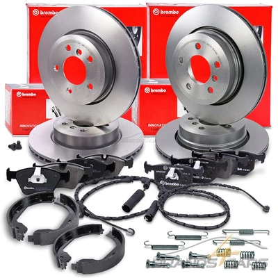 BREMBO BREMSSCHEIBEN +BREMSBELÄGE +VWK +HANDBREMSE VORNE+HINTEN FÜR BMW X3 E83 - Bild 1 von 4