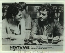 1984 Press Photo Judy Davis and Richard Moir star in "Heatwave" - nop64482