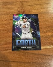 Aaron Judge 2025 Topps Chrome Cosmic Planetary Pursuit Earth Refractor SSP NRMT+