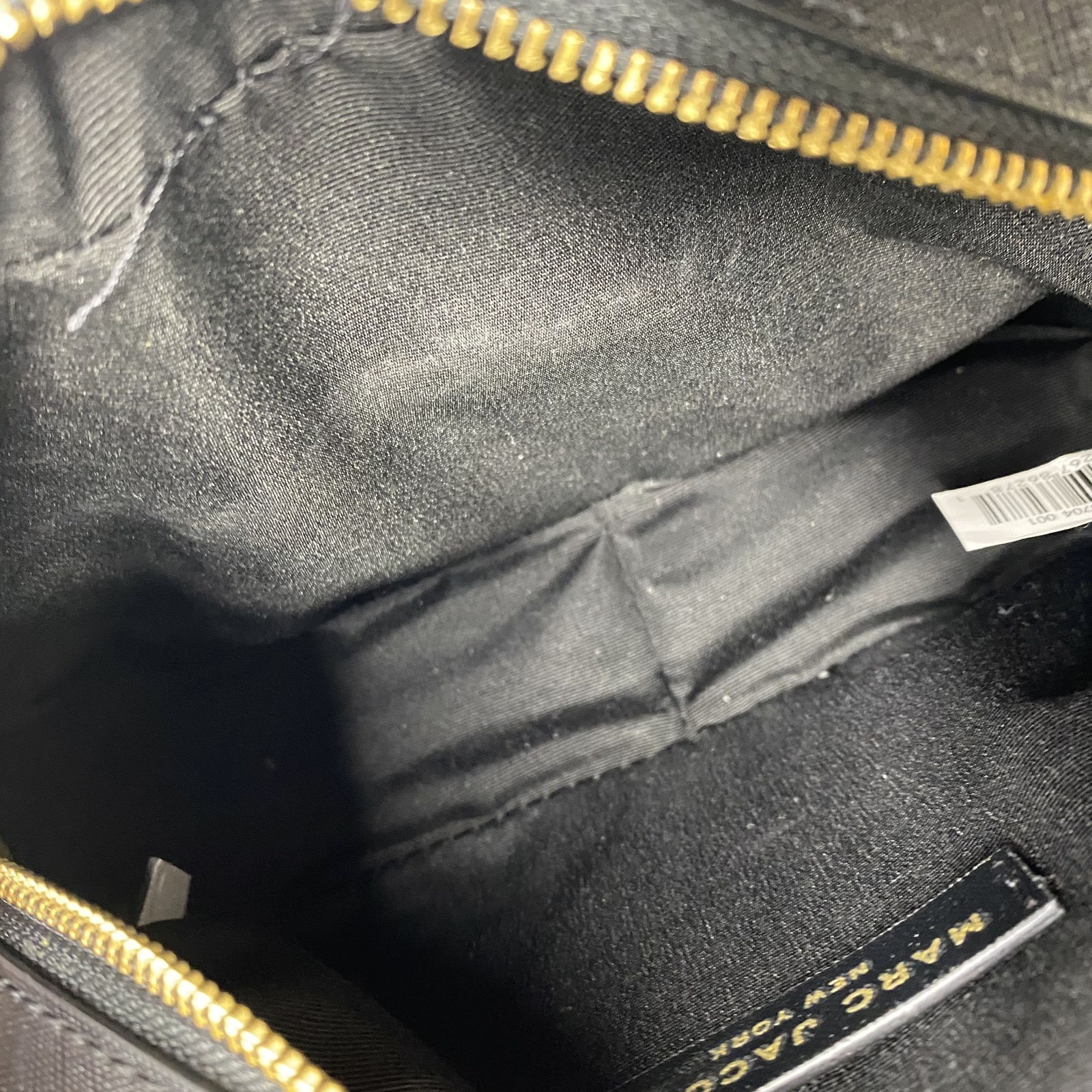 Marc Jacobs Black Solid Leather Adjustable Strap … - image 4