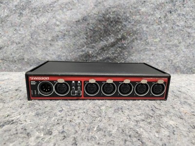 Swisson XSR-5B-US 1x5-Pin Opto DMX Optical Isolated Splitter Booster and RDM Hub