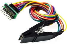 1Pcs SOP16 IC Test Clip SOP SOIC 16 SOIC16 Pin IC Test Clamp Sop16 to Dip8 Flash