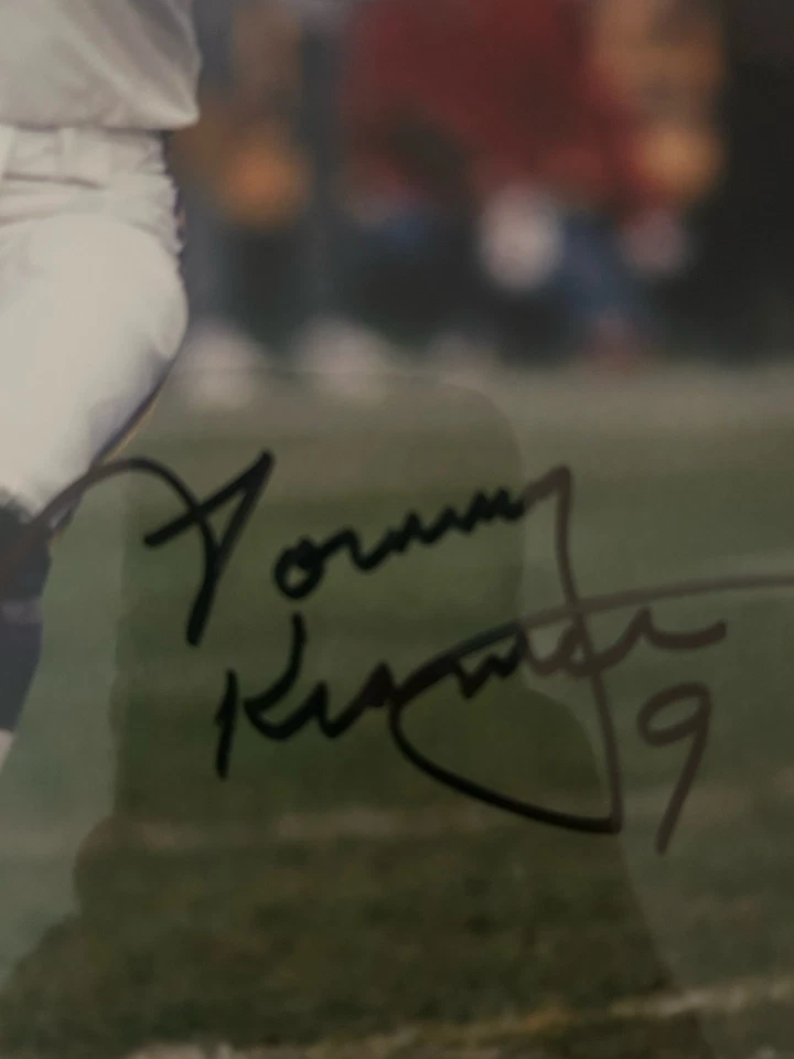 Foto autografiada de Tommy Kramer de los Minnesota Vikings 8x10 - firma auténtica Foto 2 de 3