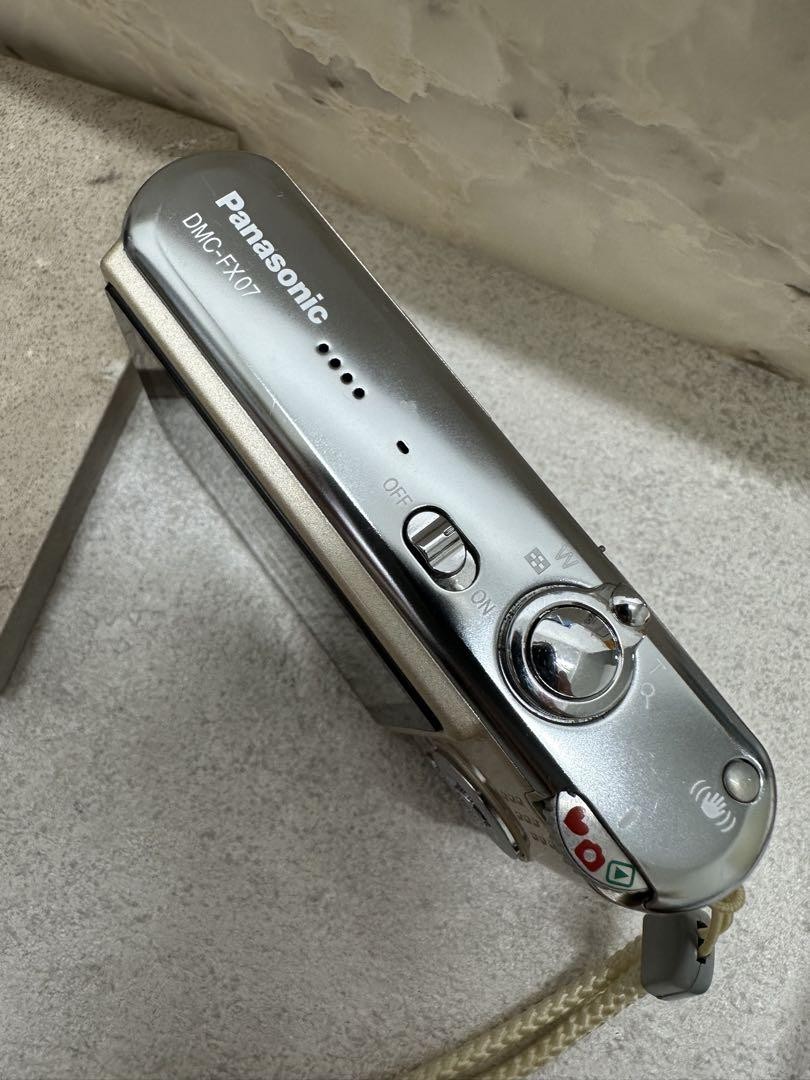 Panasonic LUMIX DMC-FX07 ゴールド Panasonic DMC FX07 Gold Compact Digital Camera Used | eBay