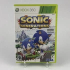 Sonic Generations (Xbox 360, 2011) CIB w/ Manual, Tested, Working, Resurfaced