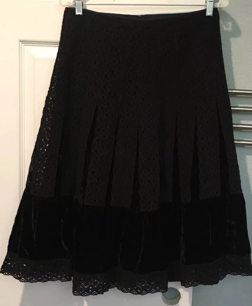 Michael kors velvet skirt deals
