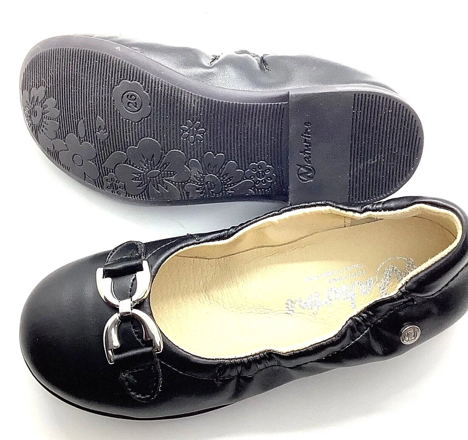 Naturino all leather Blackl ballet flat NEW - Image 4 of 4