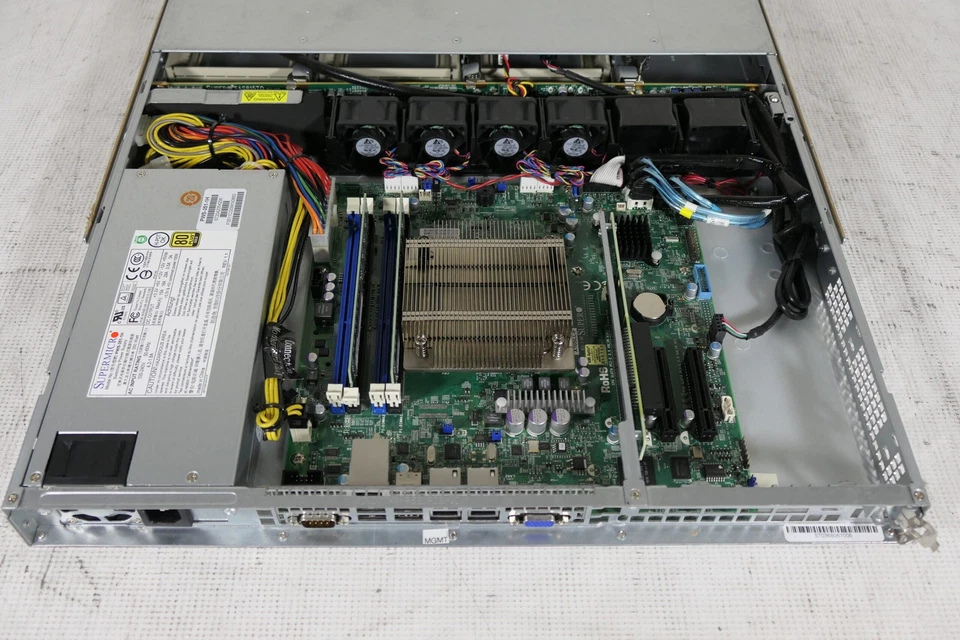 Supermicro 1U Server X10SLL-F Xeon E3-1225 v3 3.2Ghz | 16gb | 4x Trays - Image 2 of 4