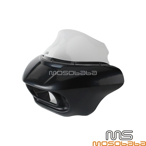 1X Headlight Fairing & Windshield Kit For Harley Softail Fat Bob 114 FXFBS 18-24 - Picture 8 of 12