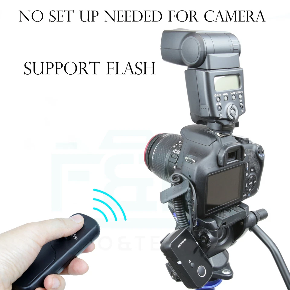 Wireless Remote 100M 360 Angle for Nikon D2 D2Hs D2X D200 D300 D300x D300s D700 - Image 4 of 4