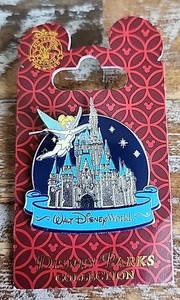 WDW Walt Disney World Flying TINKER BELL Castle Pin 