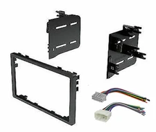 Double DIN Dash 1986-2011 Honda Acura Car Radio Stereo Install Kit Wire Harness