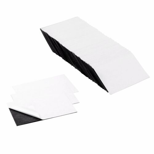 3.5 x 2 Inch Business Card Flexible Self-Adhesive Magnetic Sheets (100 Pieces) - Picture 1 of 3