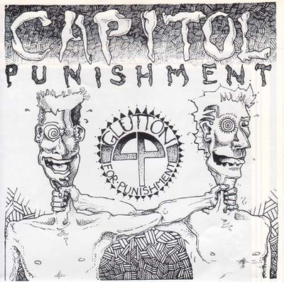CAPITOL PUNISHMENT Glutton for punishment e.p. 7'' Vinyl (1988 We Bite) New!