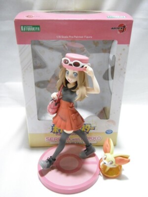 Serena Pokemon Figure ARTFX J Pokemon Serena With Fennekin 1/8 PVC