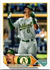 2023 Topps Series 2 Jace Peterson Oakland Athletics #619