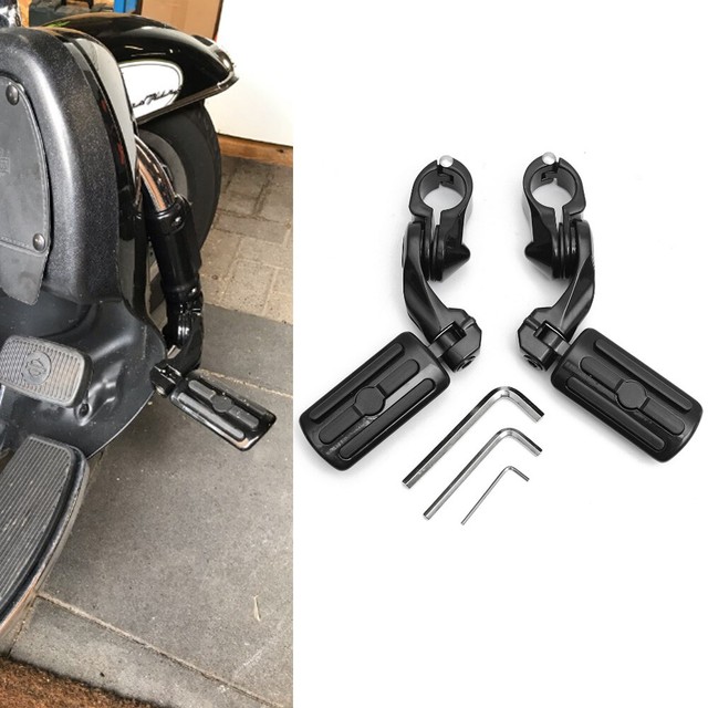 Motorcycle Highway Foot Pegs Crash Bar Pegs for Harley Heritage Softail Special eBay