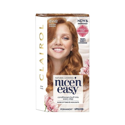 Clairol Nice N Easy Creme Natural Looking Permanent Hair Dye 8wr