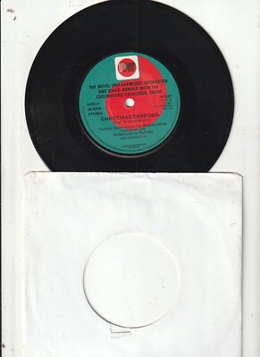 THE ROYAL PHILHARMONIC ORCHESTRA - Christmas Carousel 7'' - 7P 227 - 1981 UK