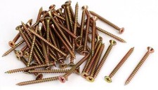 4g 6g 8g 9g PROFESSIONAL YELLOW WOOD PVC SCREW POZI COUNTERSUNK WOODSCREW SCREWS