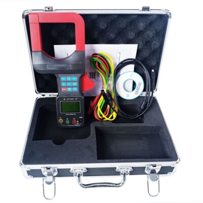 Large Caliber 3 Phase Power Tester Clamp Meter With Current Range AC 0.0A-2000A