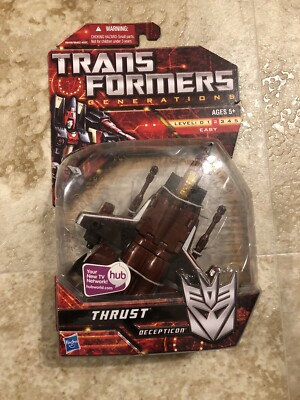Transformers Generations Thrust Deluxe Class Action Figure Lot #4