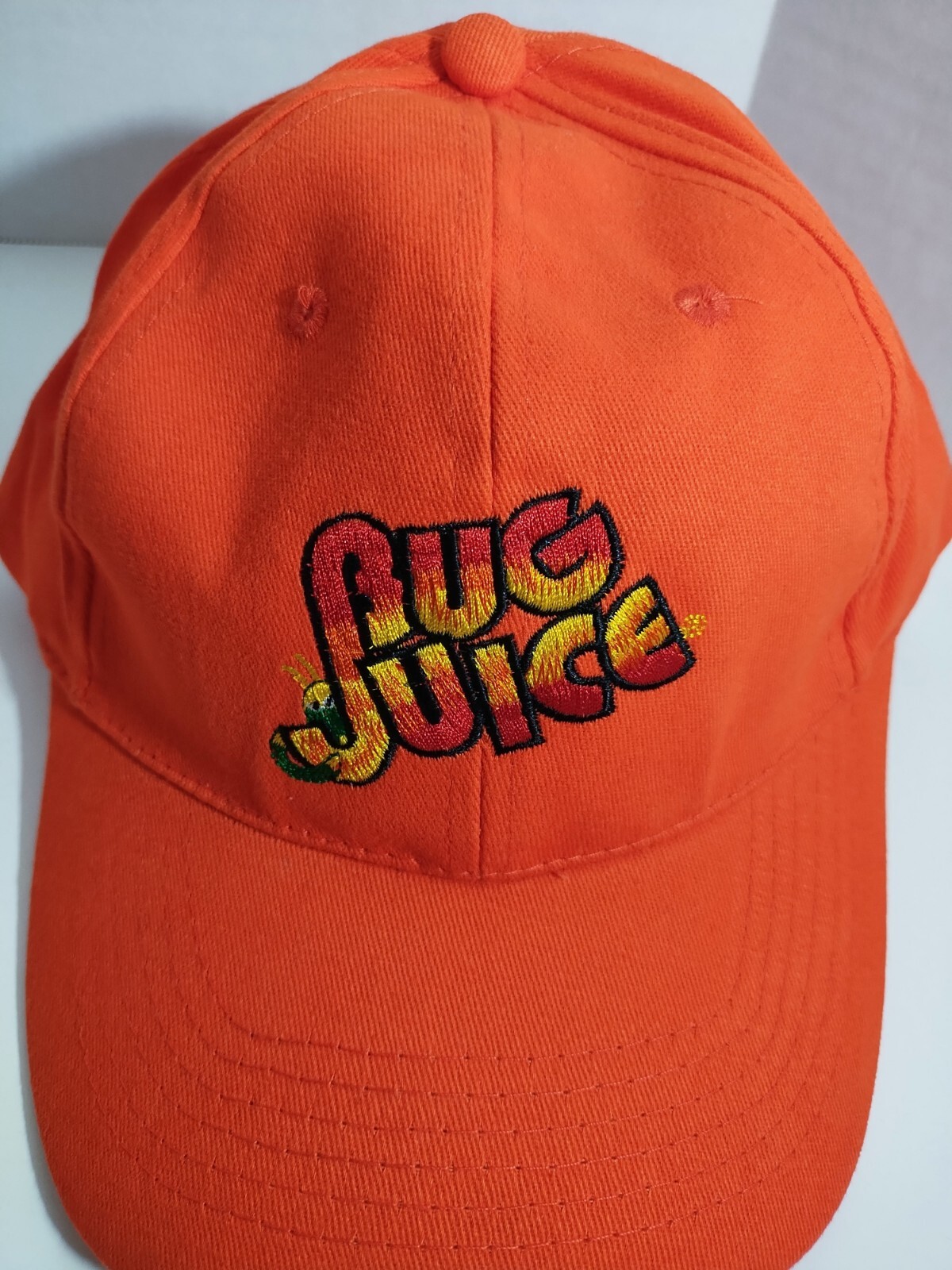 Bug Juice Cap Hat Orange Adjustable Promotional I… - image 2